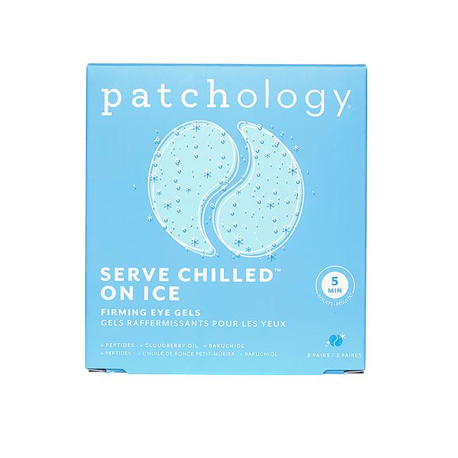 Los parches para los ojos se utilizan para Patchology Ice.